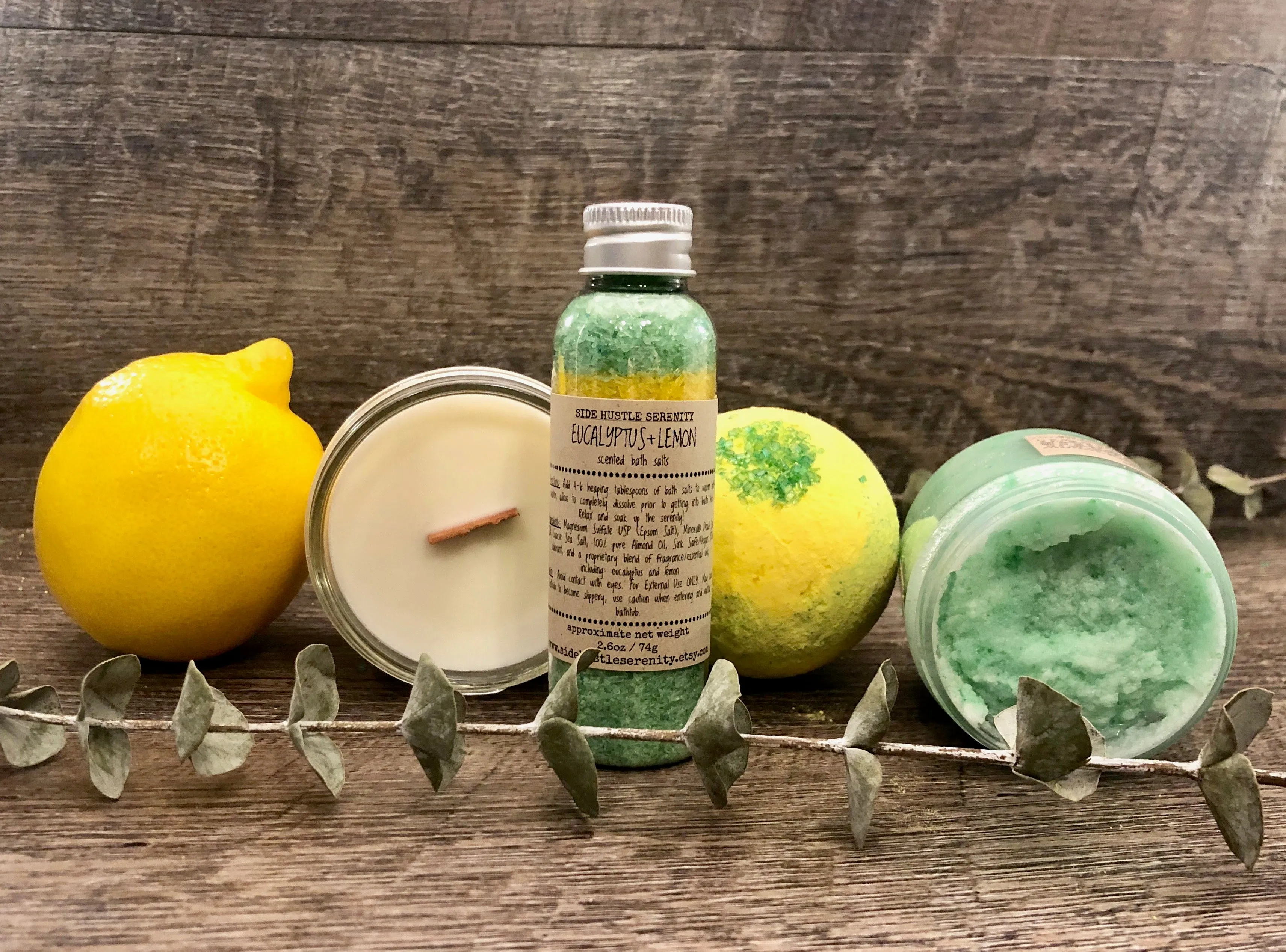 Mini Spa Gift Set | Eucalyptus   Lemon