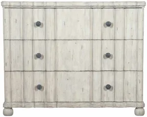 MIRABELLE 3 DRAWER CHEST-COTTON FINISH