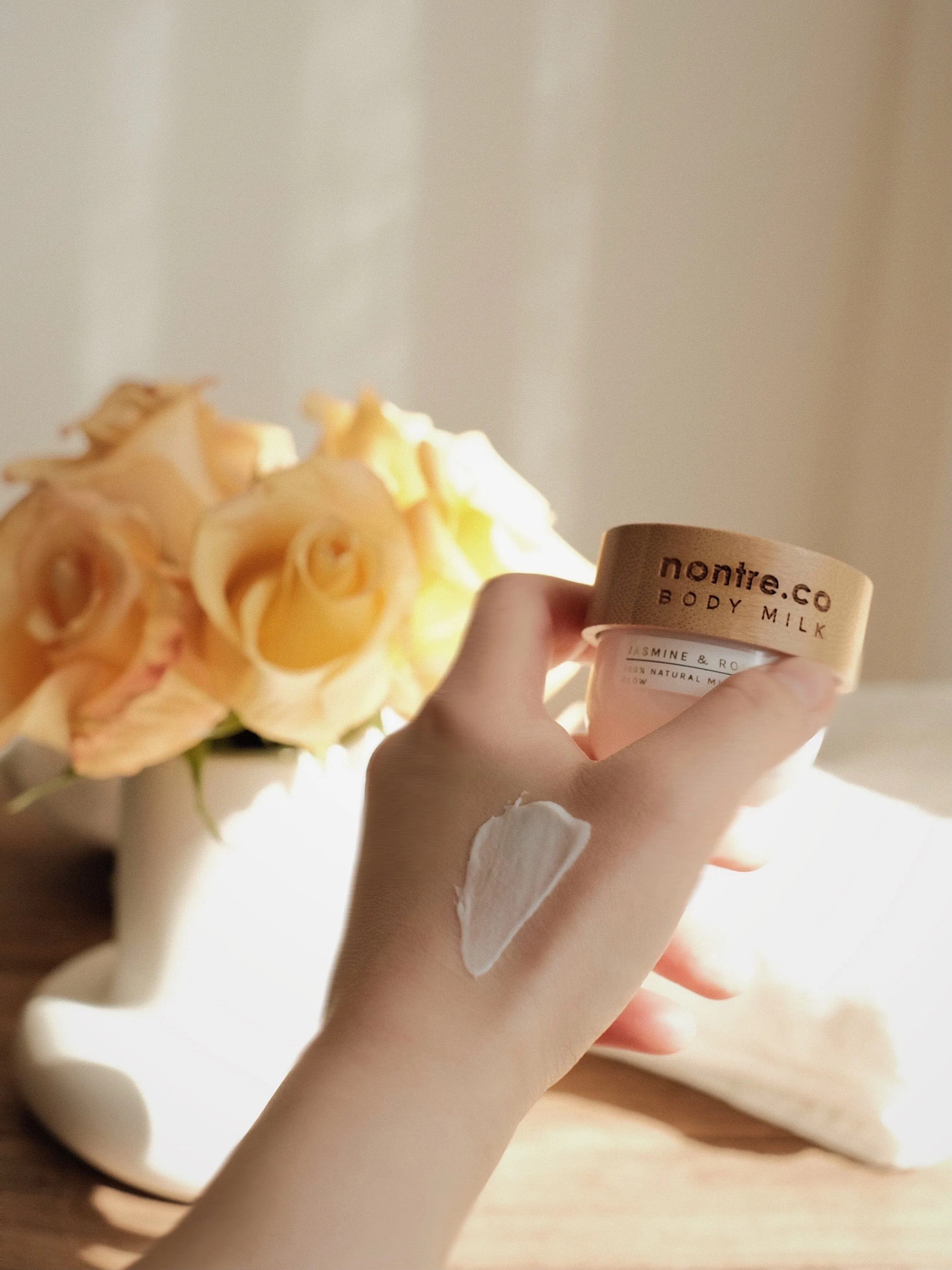 Miracle Glow Face & Body Milk 50mL, Natural Jasmine & Rose