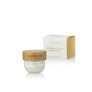 Miracle Glow Face & Body Milk 50mL, Natural Jasmine & Rose