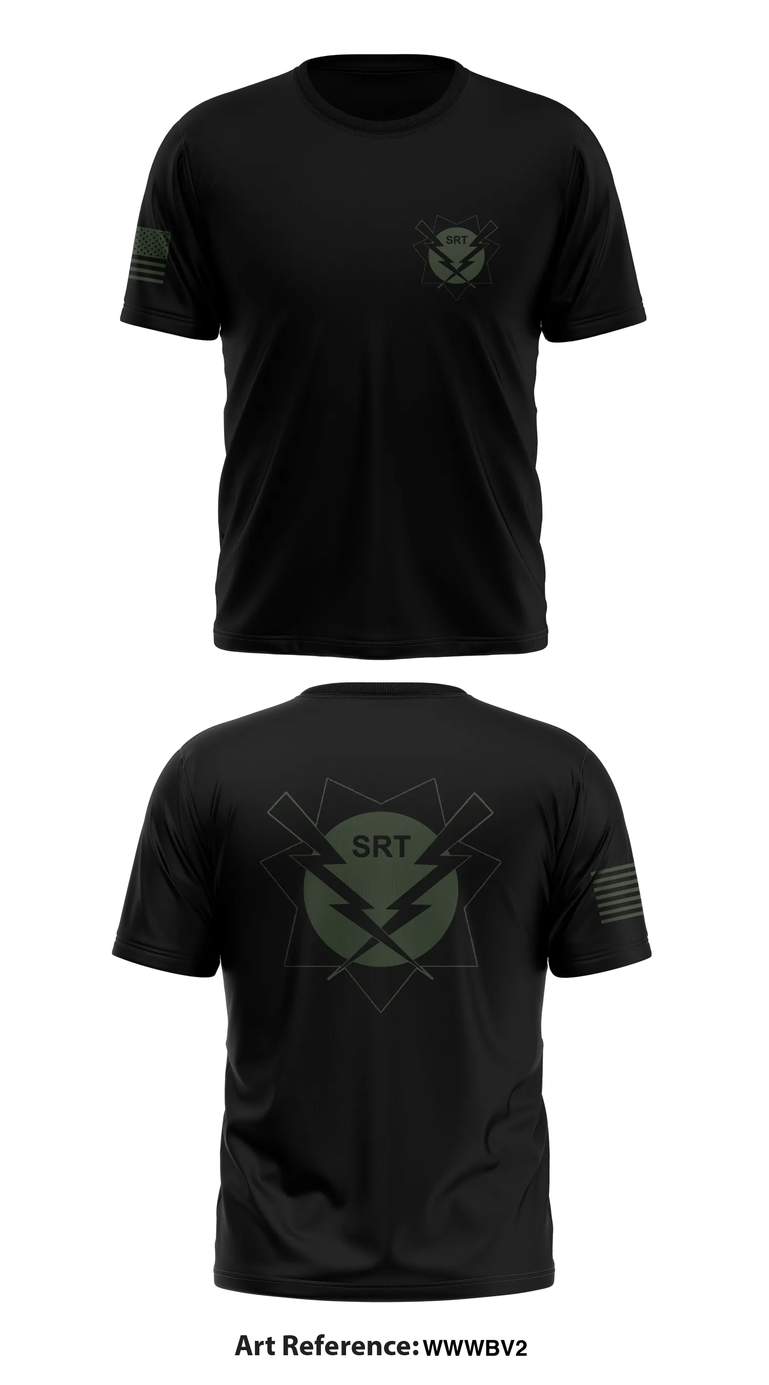 Missoula County Special Response Team Store 1 Core Men's SS Performance Tee - WwWbV2