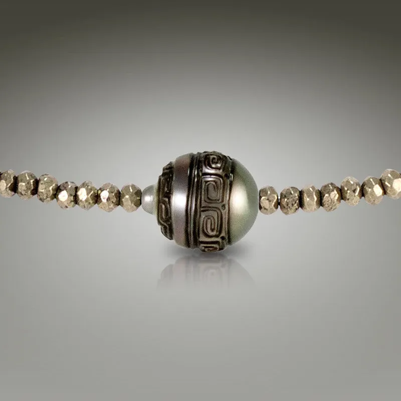 Moana Chic - Pyrite Choker