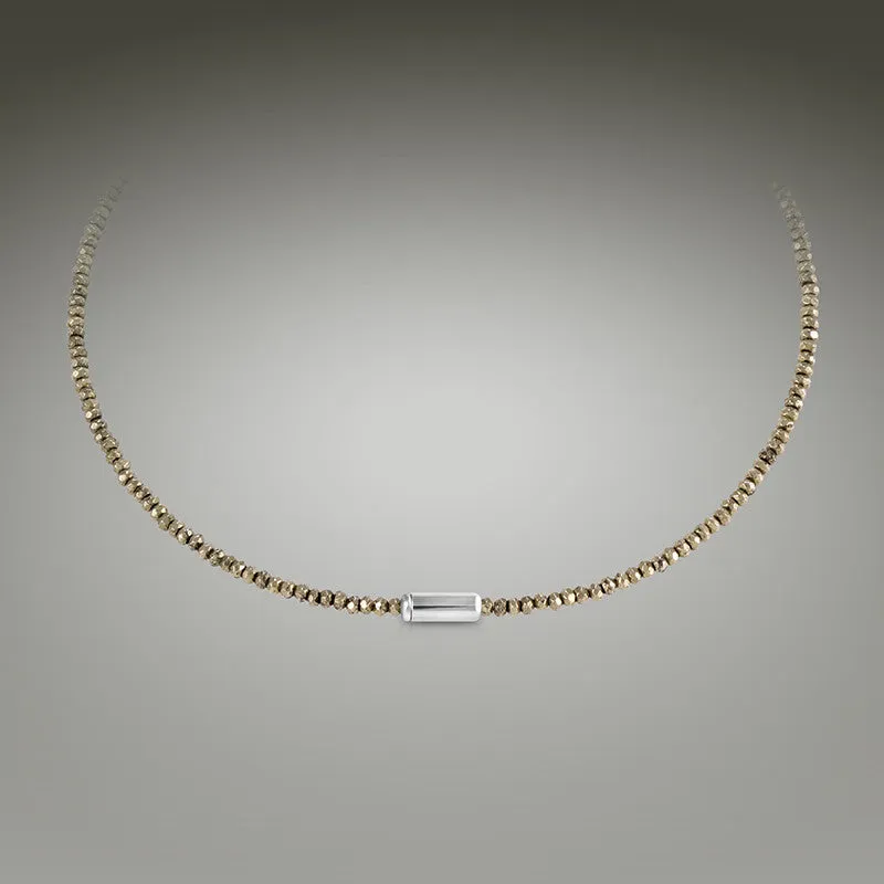 Moana Chic - Pyrite Choker