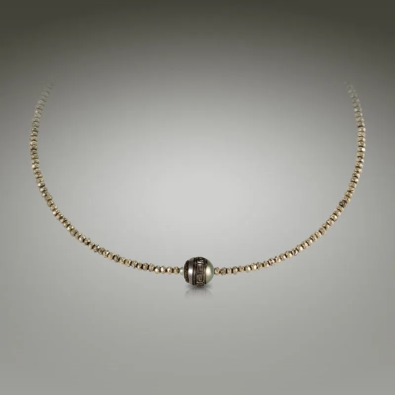 Moana Chic - Pyrite Choker