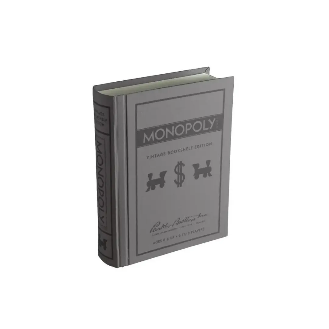 Monopoly Vintage Bookshelf Edition