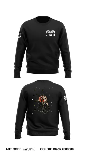 Mortars, HHC, 2-108th Store 1 Core Men's Crewneck Performance Sweatshirt - nWUYht