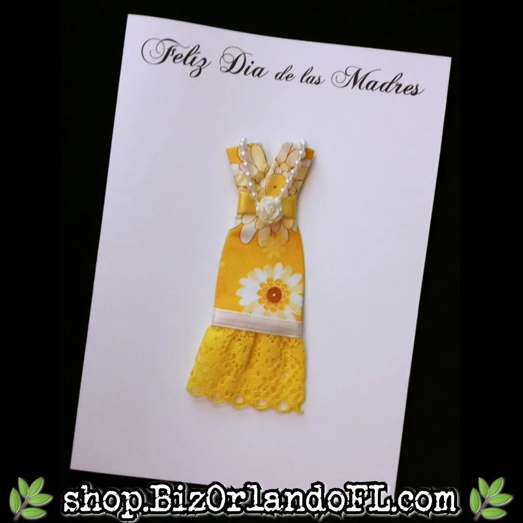 MOTHER'S DAY: Handmade Greeting Card by Local Artisan (En Espanol)