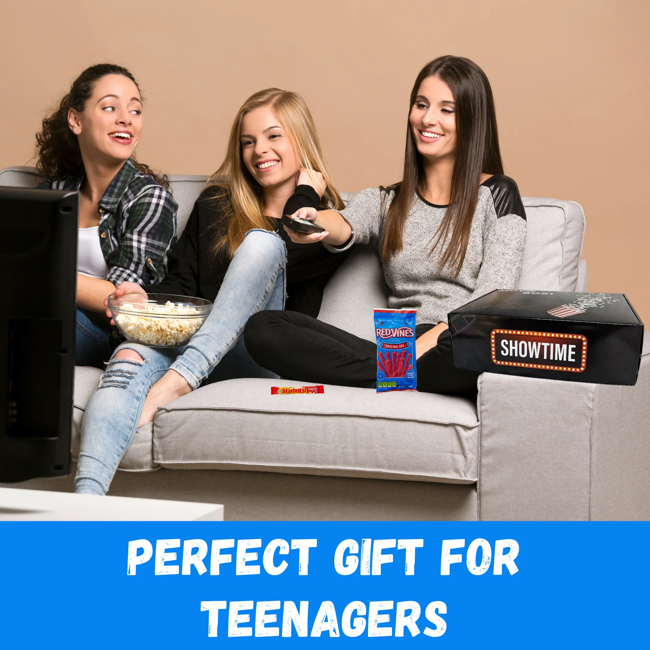 Movie Night Gift Box Set Snacks   Movie Night Bingo & More