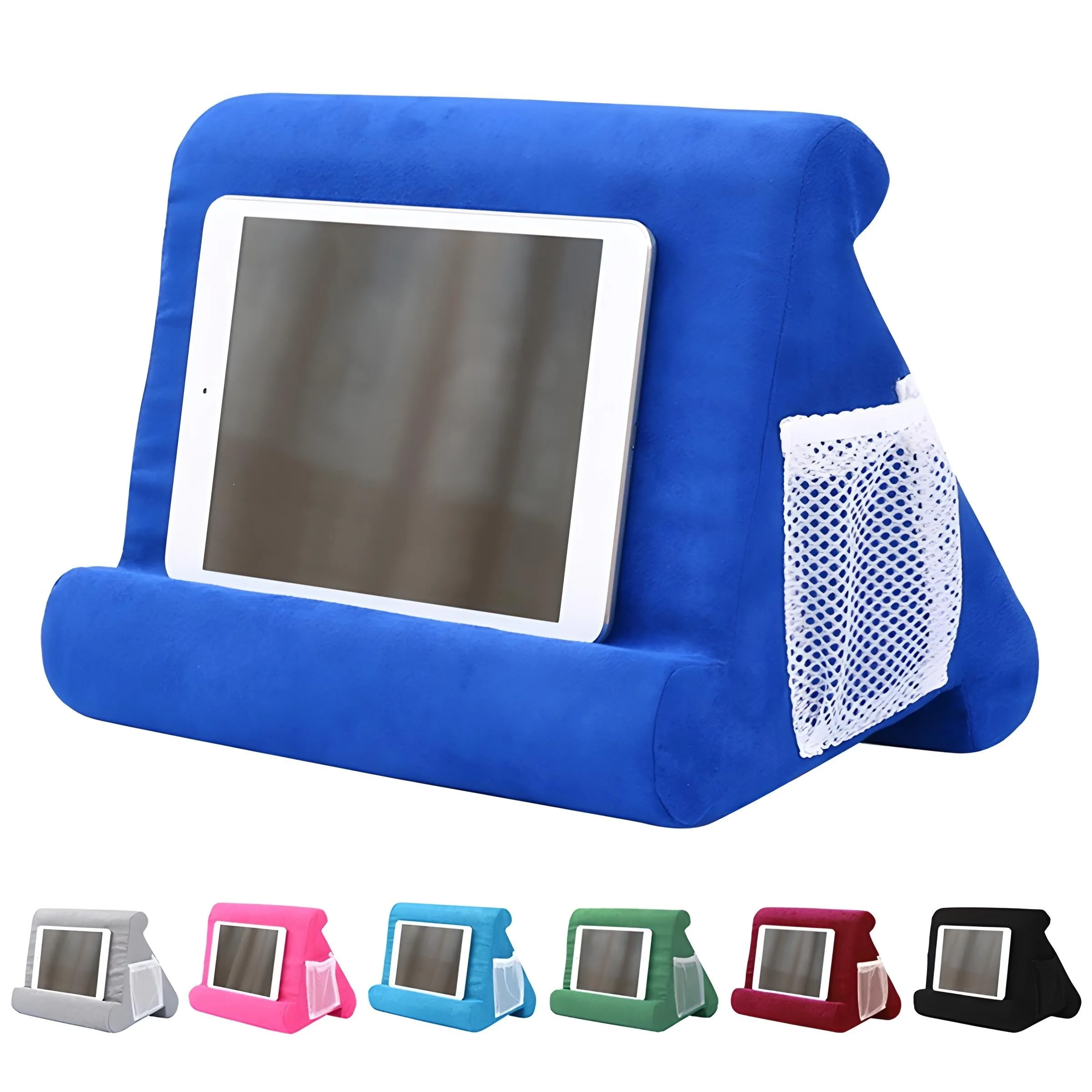 Multi-Angle Soft Pillow Lap Stand for iPad Tablets