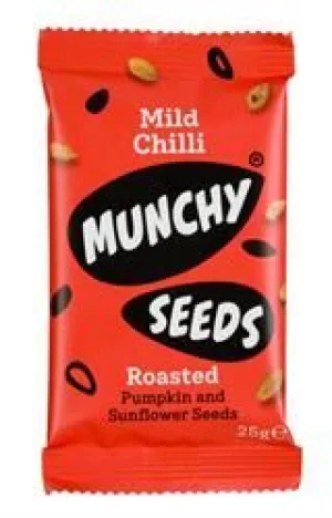Munchy Seeds | Munchy Seeds Mild Chilli 25g | 25g