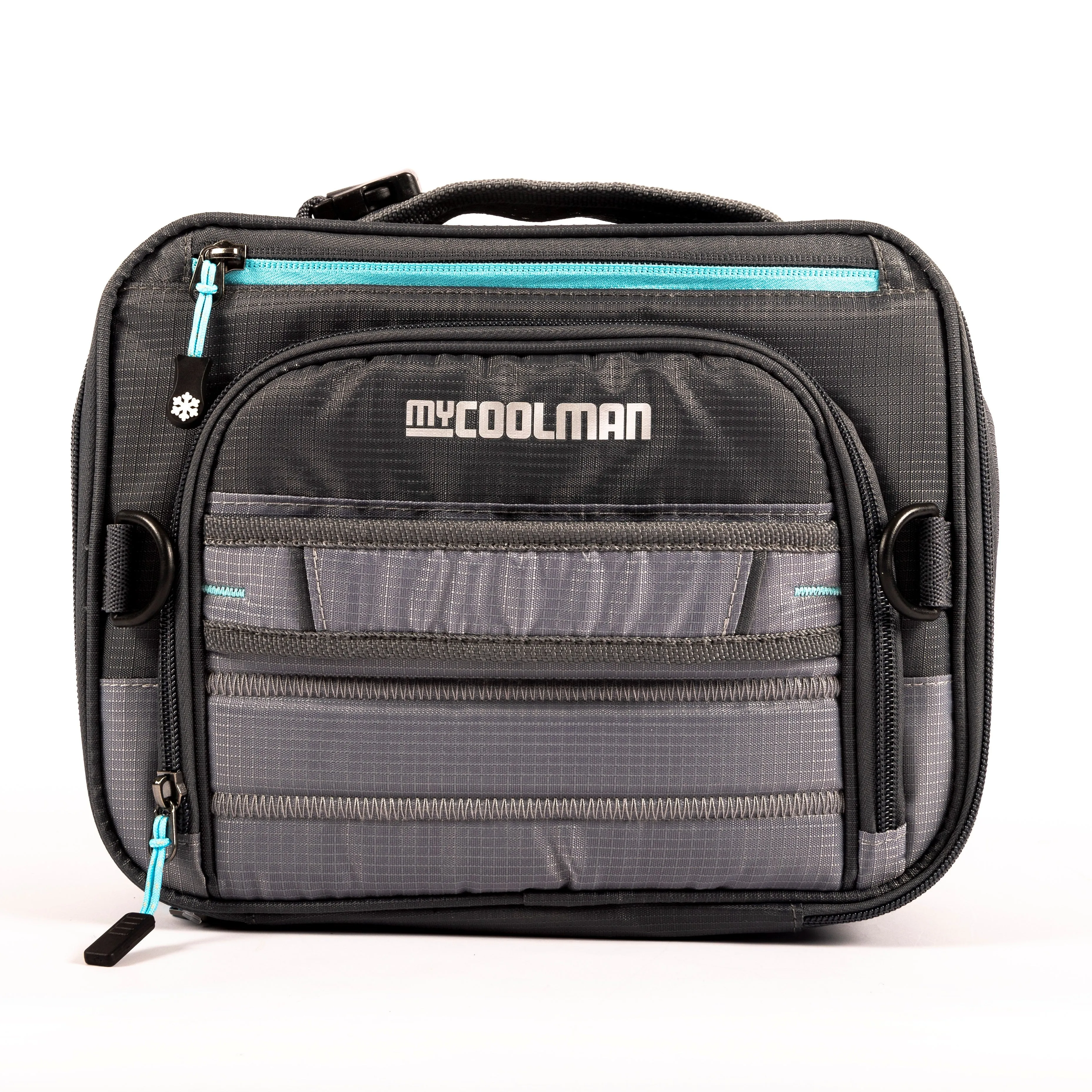 myCOOLMAN - Expandable Lunch Box With BONUS Ice Packs