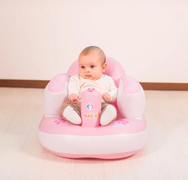 NAI-B INFLATABLE BABY CHAIR - PINK