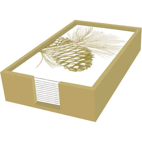 NAPKIN HOLDER - PPD - LACQUERED GUEST TOWEL NAPKIN HOLDER