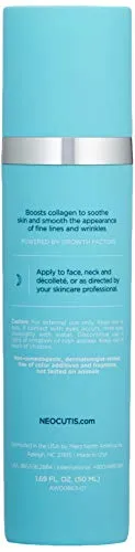 NEOCUTIS Overnight Smoothing Bio Cream, Fragrance free, 1.69 Fl Oz