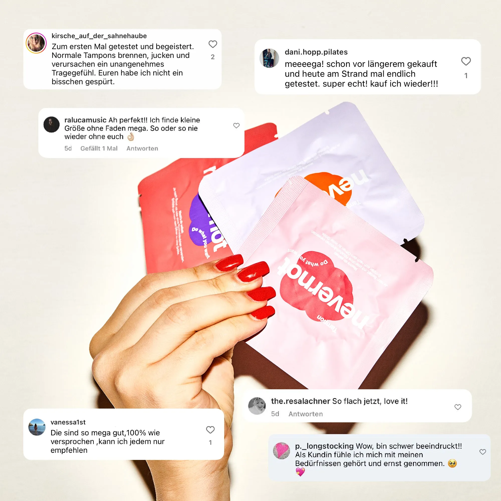 nevernot Tampon Spender – Duo