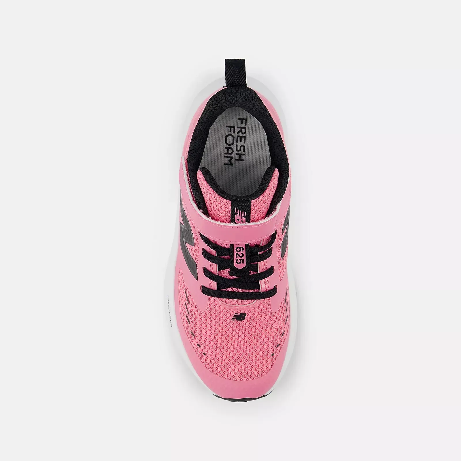 New Balance Fresh Foam 625 Bungee Lace with Top Strap Signal Pink with Black
