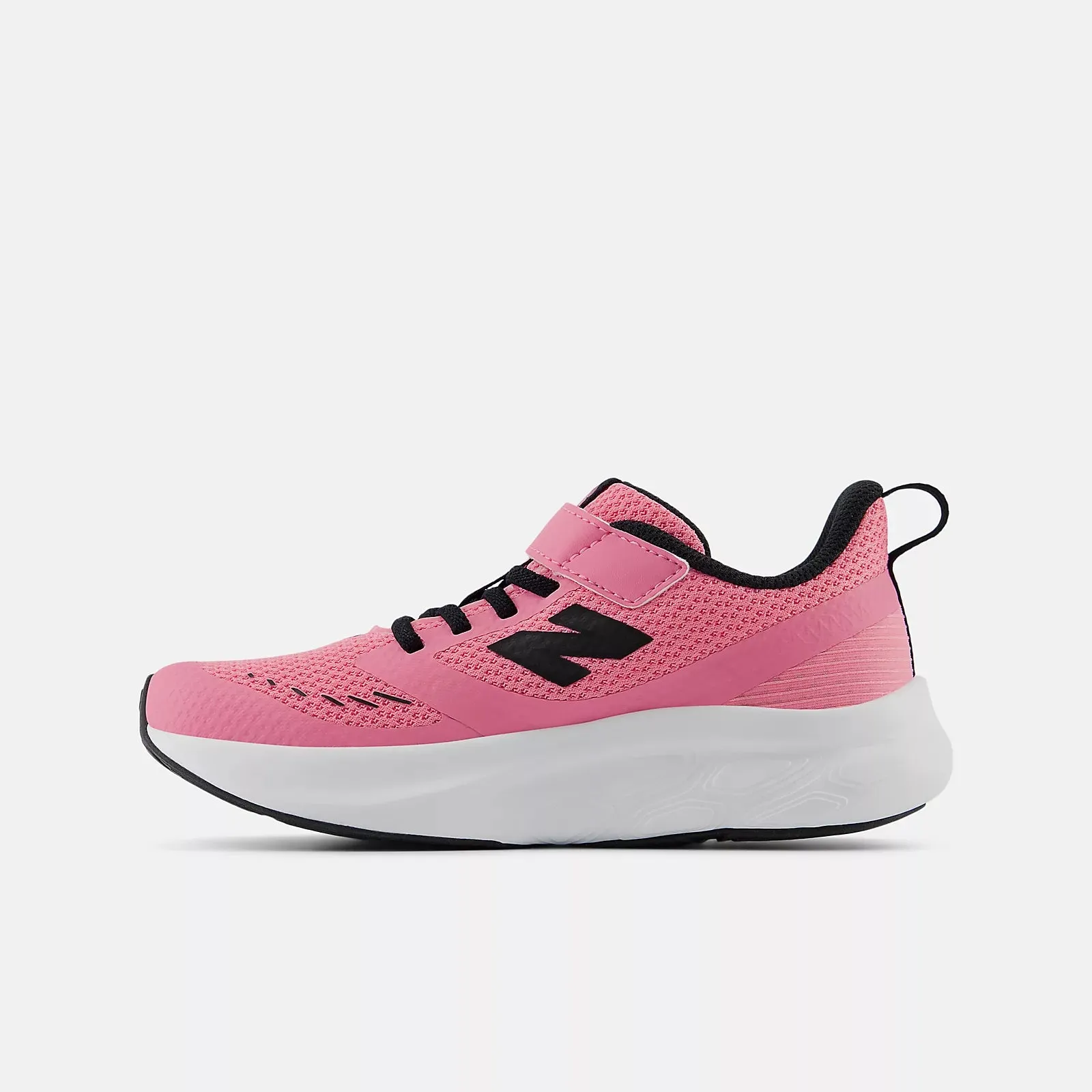 New Balance Fresh Foam 625 Bungee Lace with Top Strap Signal Pink with Black