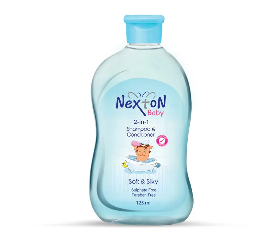 Nexton Baby 2 in 1 Shampoo & Conditioner - 125 ml