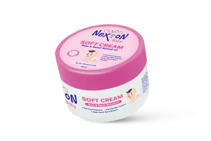 Nexton Baby Soft Cream Rose And Sweet Almond Oil - 125ML