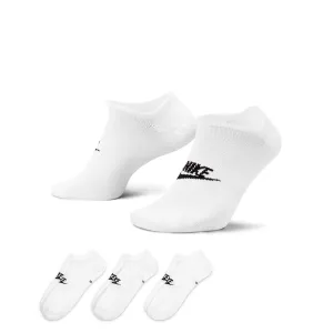Nike Everyday Essential No Show 3 Pack Socks - White/Black