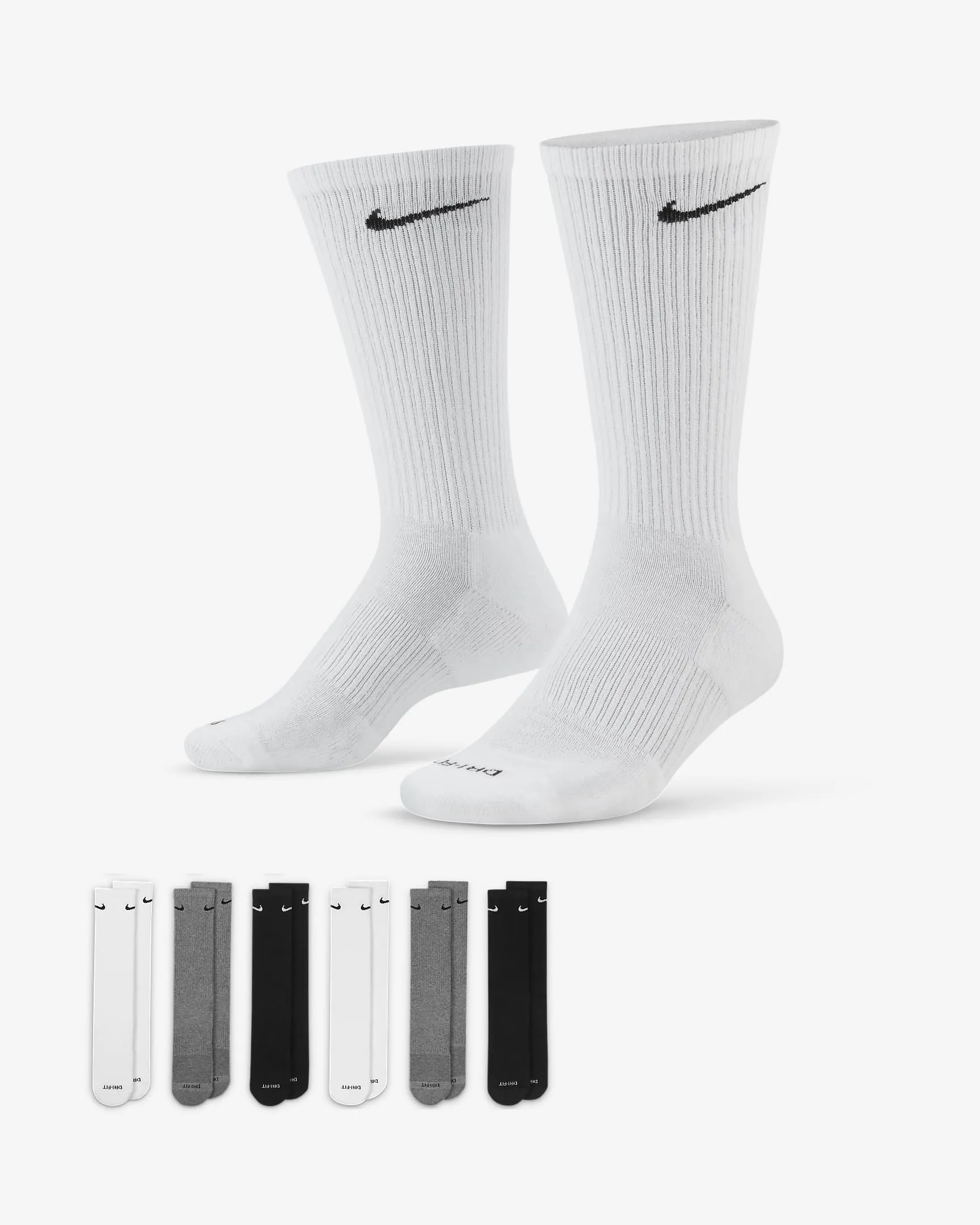 Nike Everyday Plus Cushioned (6 pares)