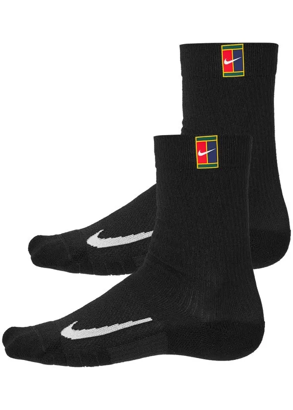 Nike Multiplier 2-Pack Cushioned Crew Socks (White or Black) - NEW ARRIVAL