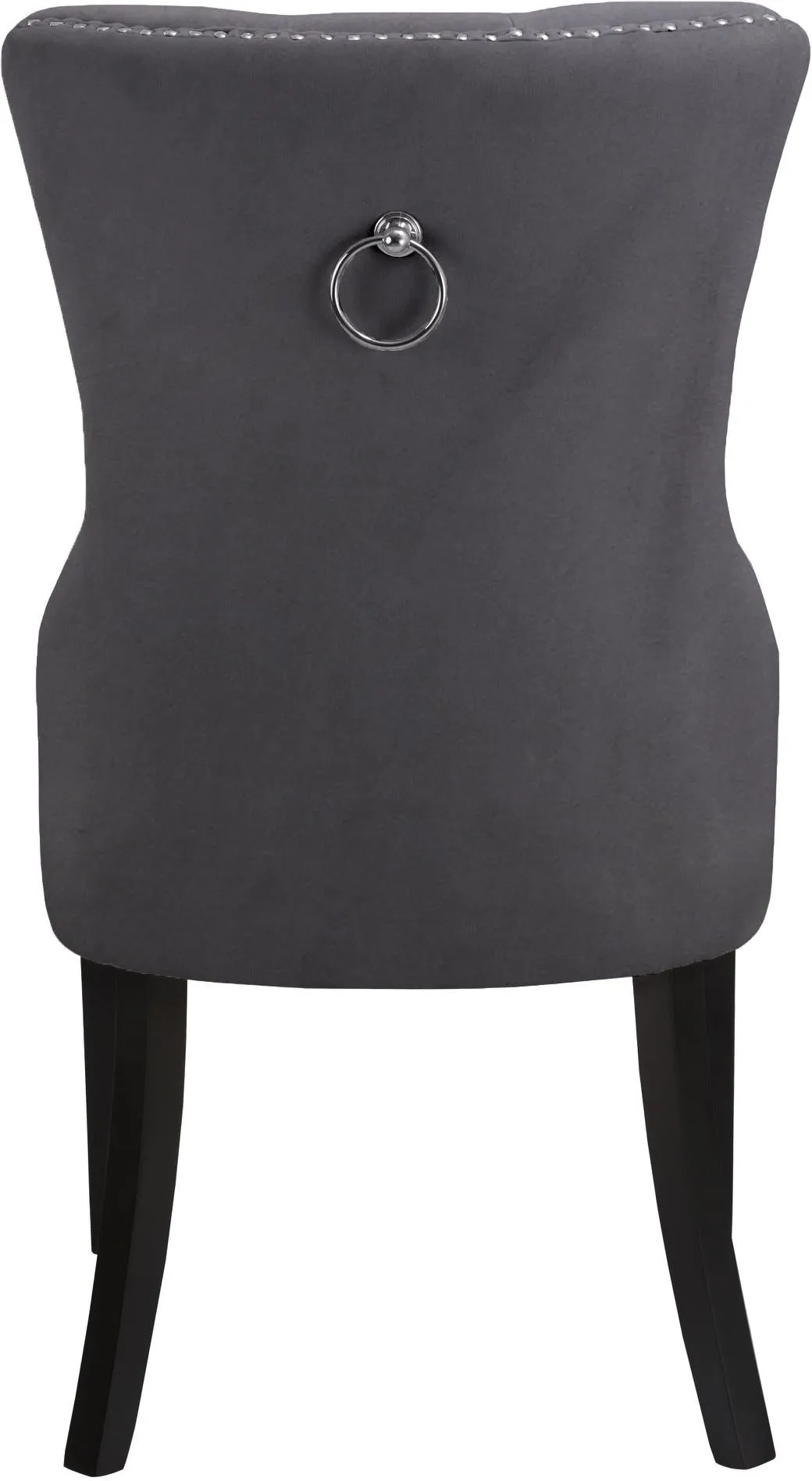 Nikki Grey Velvet Dining Chair