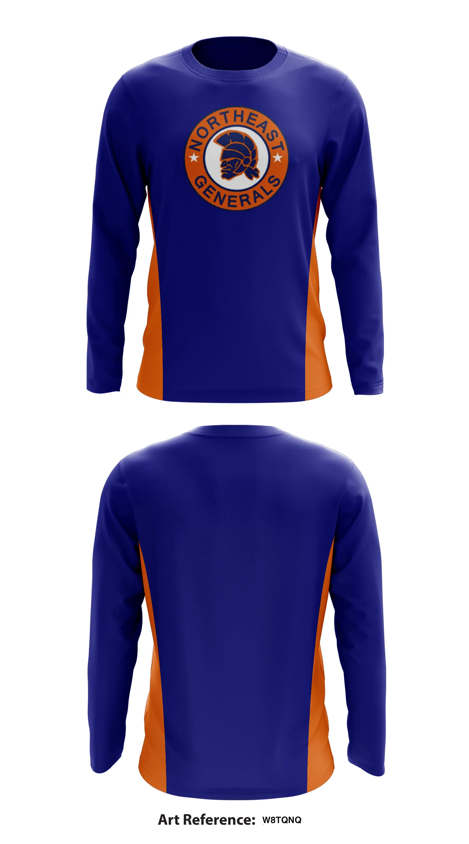 Northeast Generals  Store 1  Core Men's LS Performance Tee - w8tqNQ