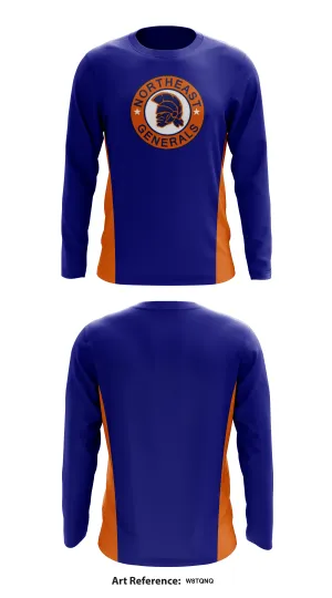 Northeast Generals  Store 1  Core Men's LS Performance Tee - w8tqNQ