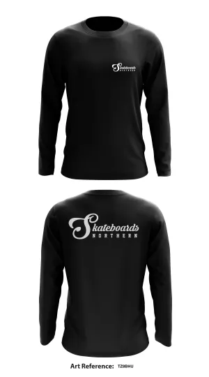 Northern Skateboards Store 1  Core Men's LS Performance Tee - tZ8bhU