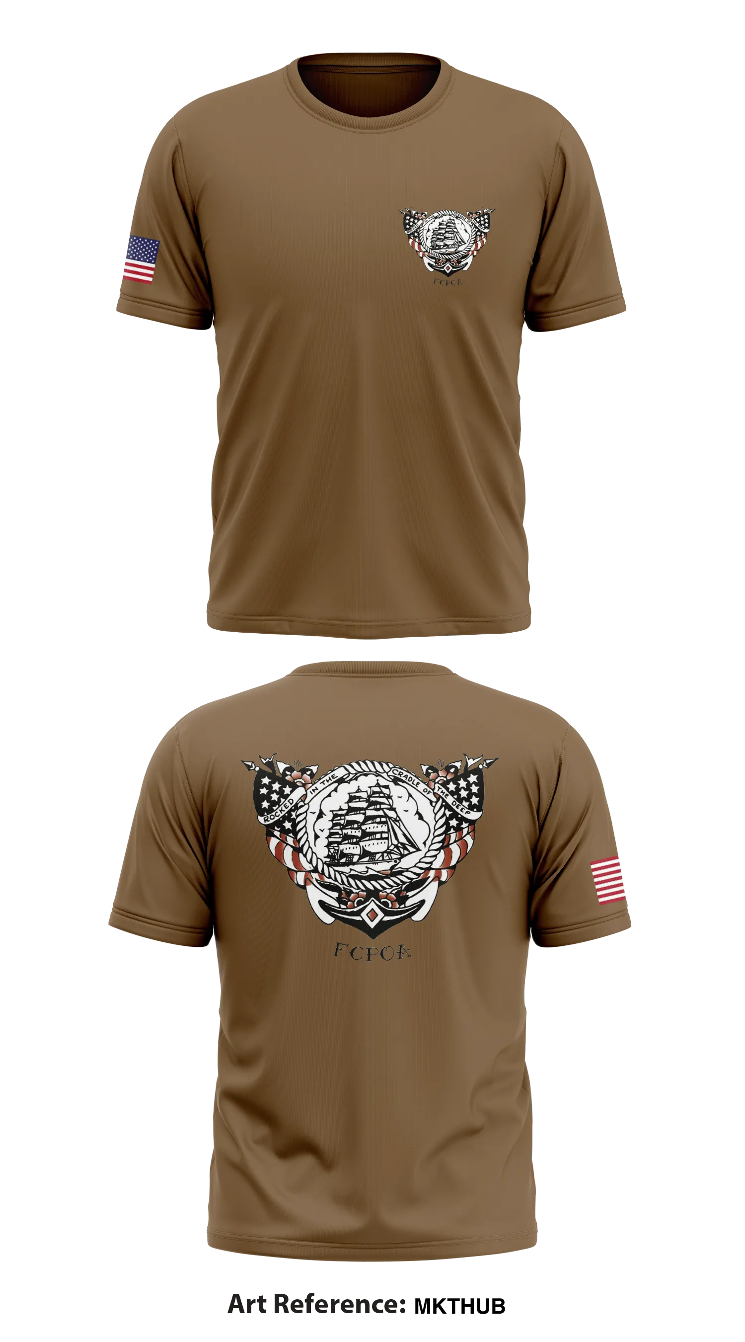 NOSC Indianapolis FCPOA Store 1 Core Men's SS Performance Tee - mKTHuB