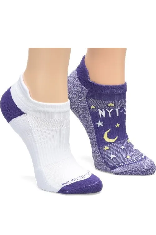 Nurse Mates Compression Socks Anklet 2/Pack