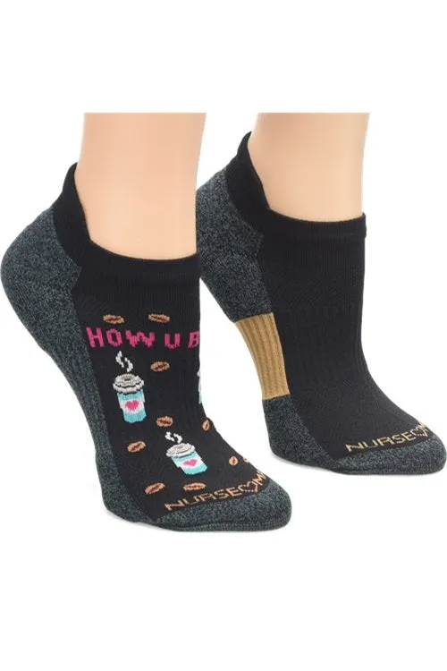 Nurse Mates Compression Socks Anklet 2/Pack