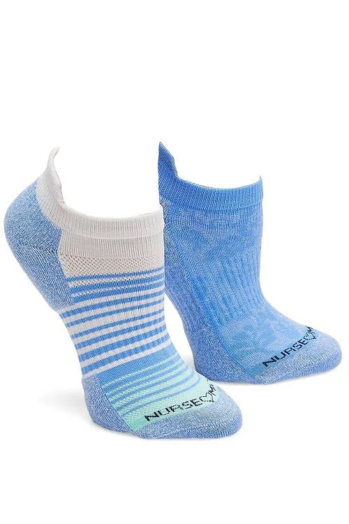 Nurse Mates Compression Socks Anklet 2/Pack