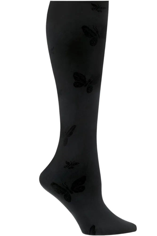 Nurse Mates Compression Socks Butterfly
