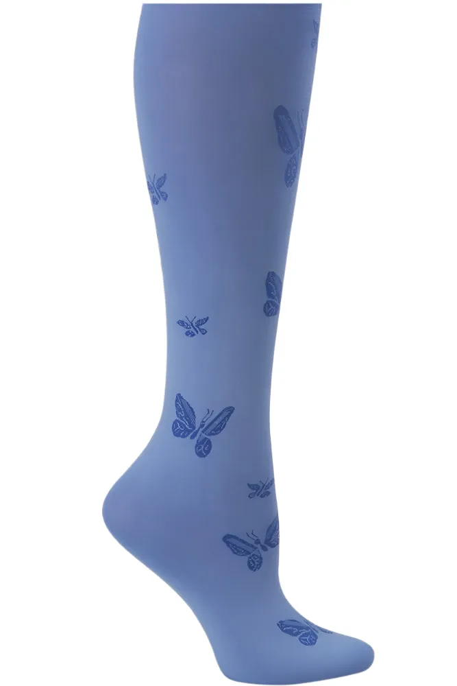 Nurse Mates Compression Socks Butterfly