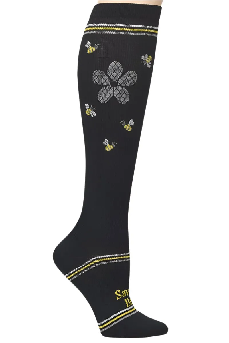 Nurse Mates Compression Socks Regular Calf Up To 17"