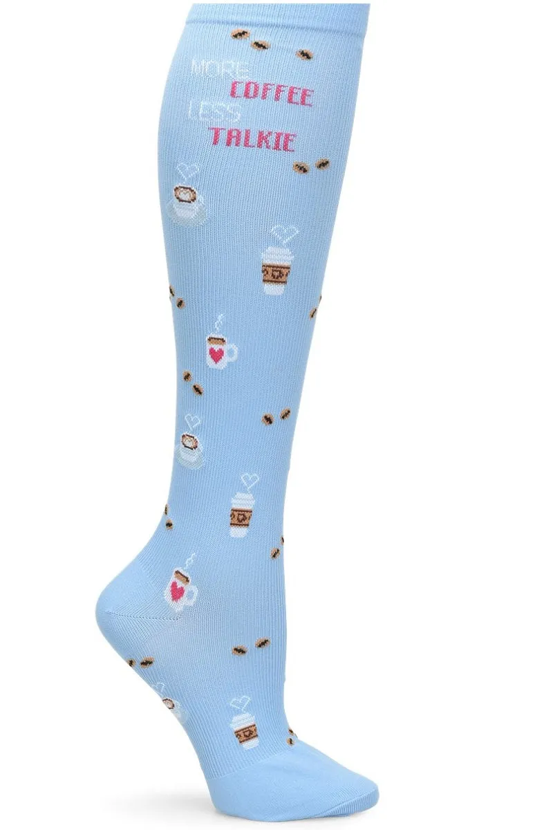 Nurse Mates Compression Socks Regular Calf Up To 17"