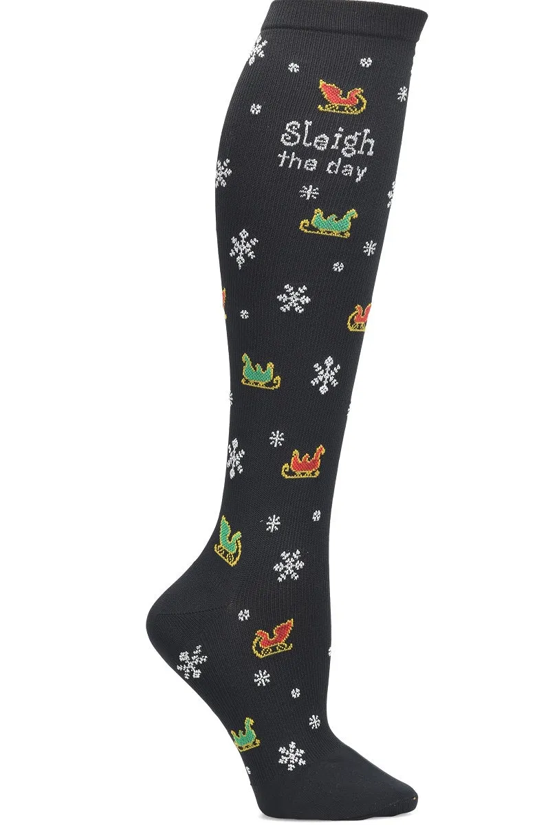 Nurse Mates Compression Socks Regular Calf Up To 17"
