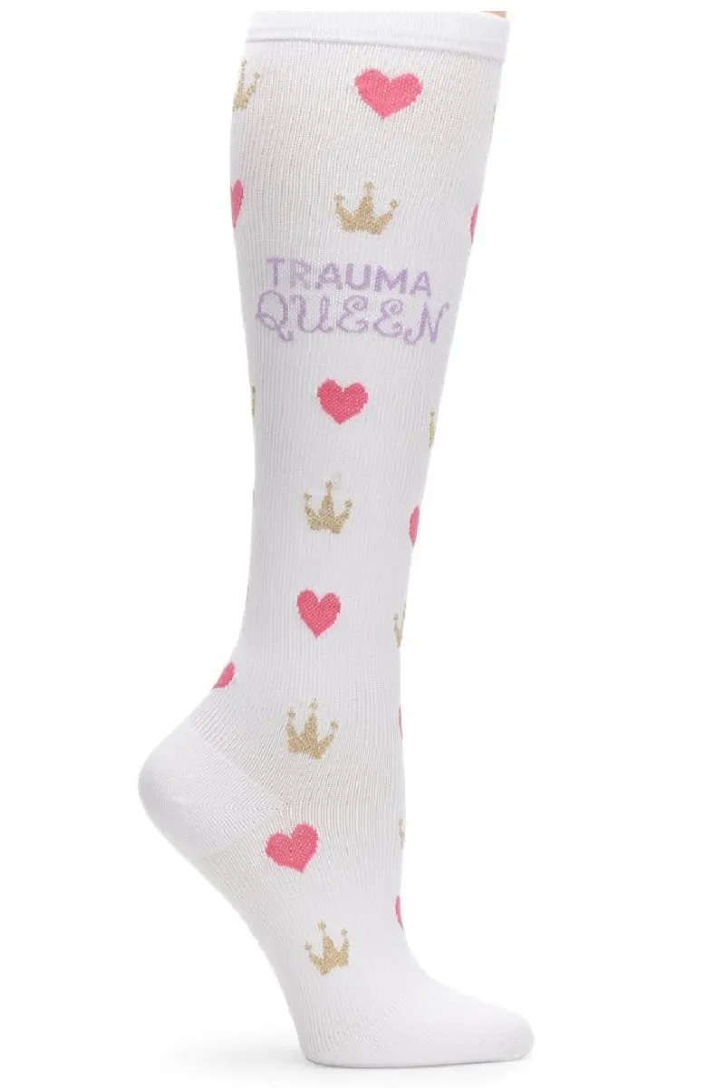 Nurse Mates Compression Socks Regular Calf Up To 17"