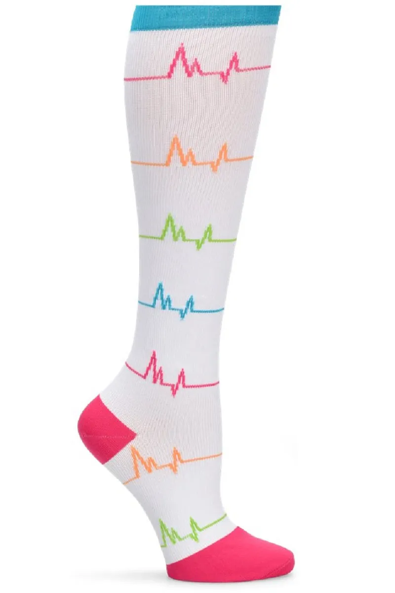 Nurse Mates Compression Socks Regular Calf Up To 17"