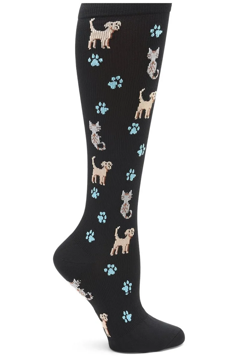Nurse Mates Compression Socks Regular Calf Up To 17"
