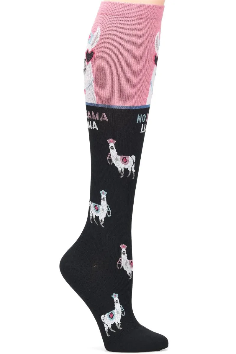Nurse Mates Compression Socks Regular Calf Up To 17"
