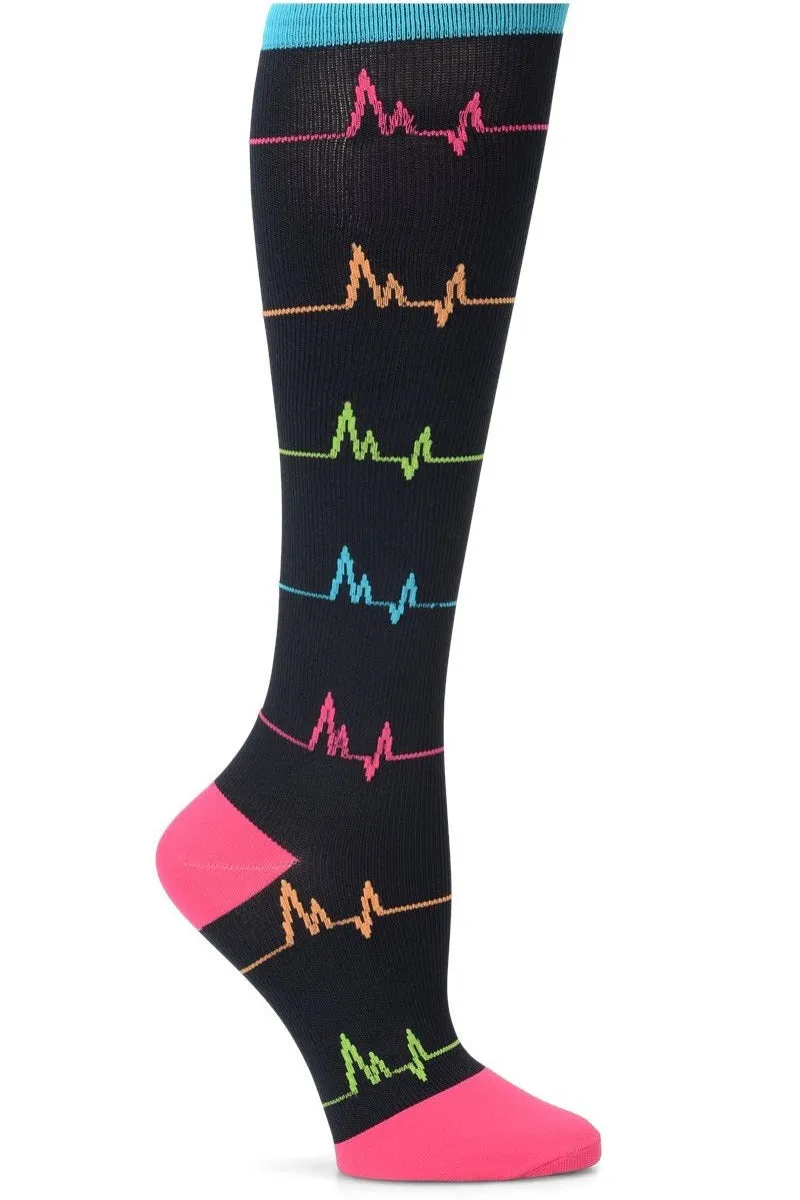 Nurse Mates Compression Socks Regular Calf Up To 17"