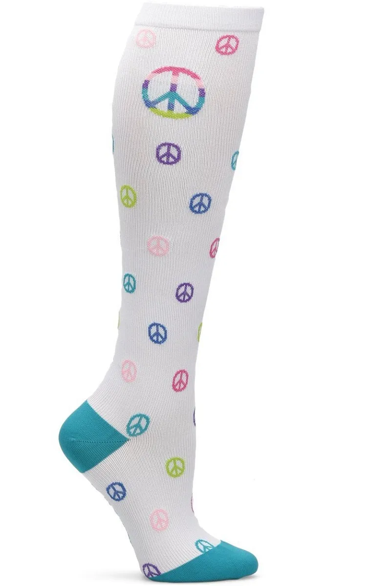 Nurse Mates Compression Socks Regular Calf Up To 17"