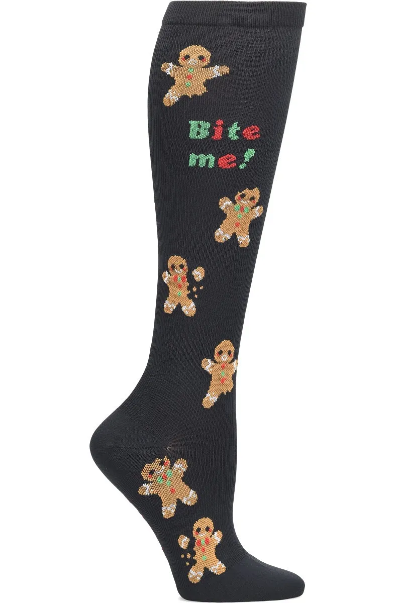 Nurse Mates Compression Socks Regular Calf Up To 17"