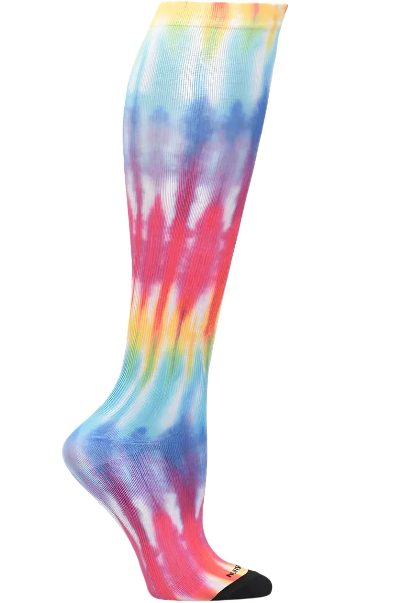 Nurse Mates Compression Socks Seamless 360° Regular Calf Up To 17"