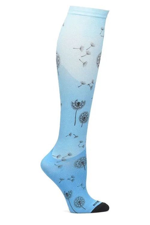 Nurse Mates Compression Socks Seamless 360° Regular Calf Up To 17"