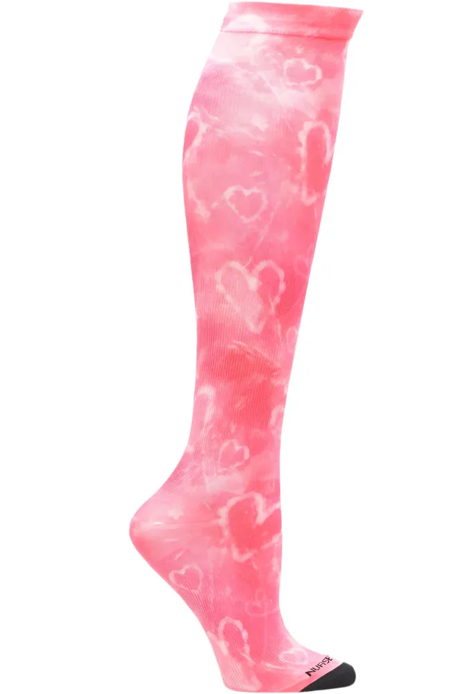 Nurse Mates Compression Socks Seamless 360° Regular Calf Up To 17"