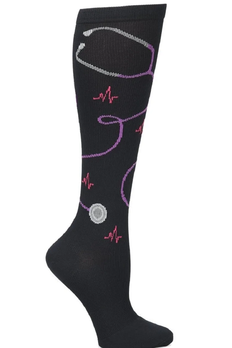 Nurse Mates Compression Socks Wide Calf Up To 22"